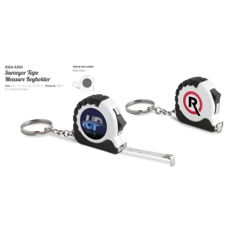 Altitude Surveyor Tape Measure Keyholder - 1 Metre